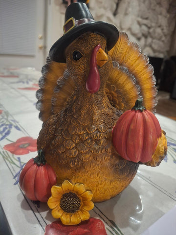 Turkey Charm Centerpiece