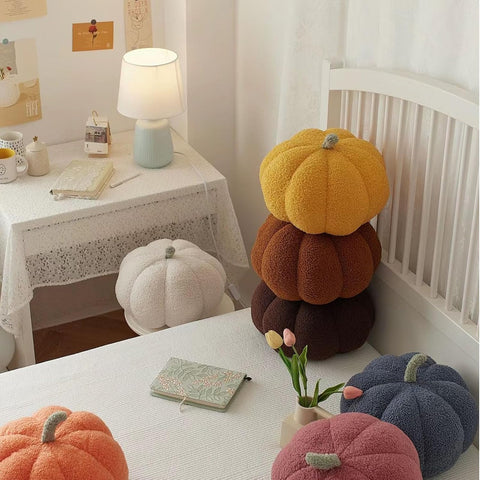 Cozy Fall Pumpkin Decor Pillow