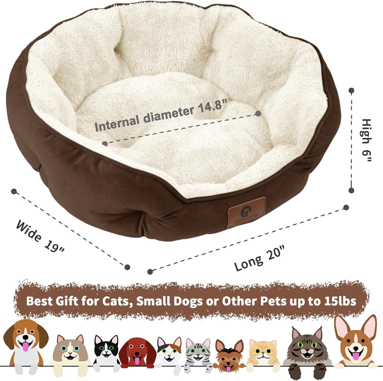 SnuggleNest Pet Bed